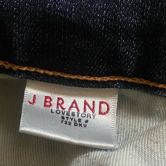 J BRAND Lovestory High Waist Flare Leg Jeans Size 26 Color 70’s Infl…Grunge - Picture 10 of 14